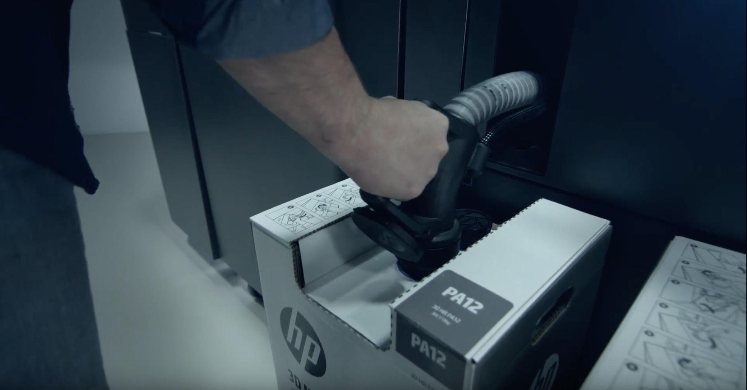 HP 3D Print System Prepackaged Materials