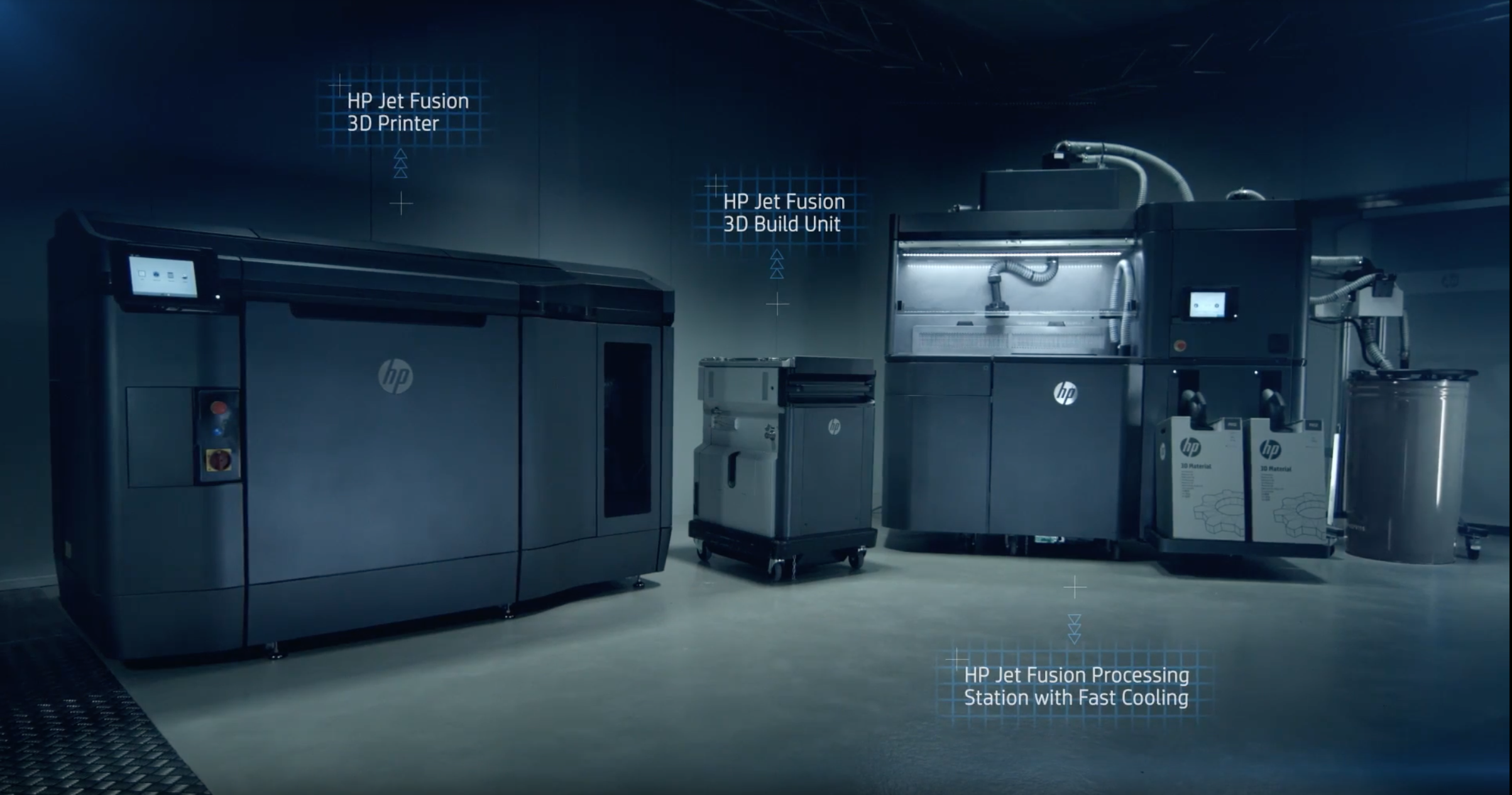HP 3D Jet Fusion Printing System