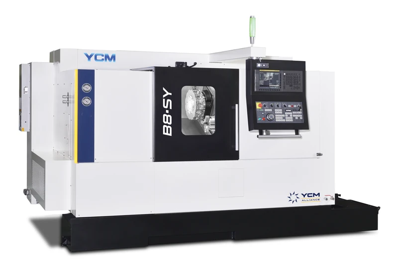 YCM B8-SY CNC turning center