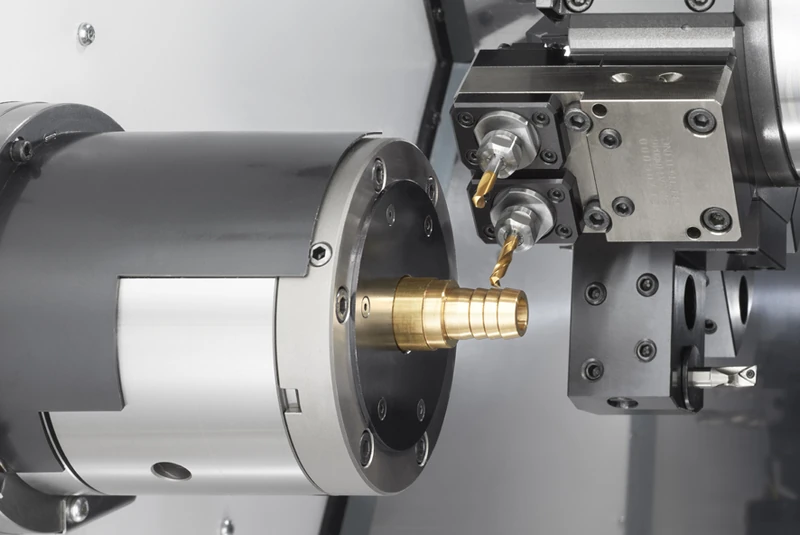 Citizen Miyano BNA-42MSY CNC turning detail