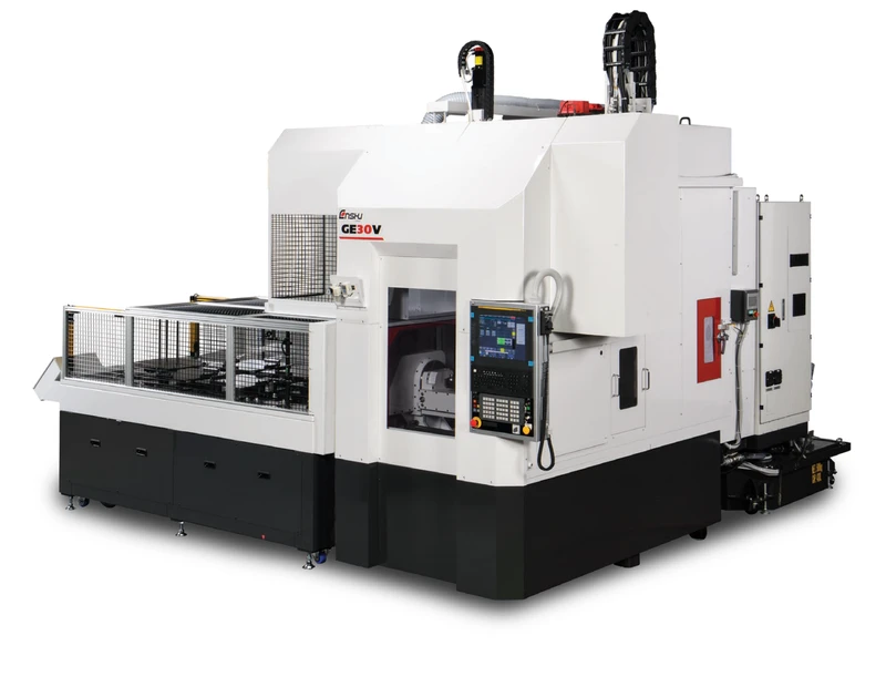 Enshu GE30V machining center with automated pallet loader